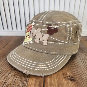 Disney Parks Mickey Mouse Steamboat Willie Distressed Cadet Hat Cap Strapback